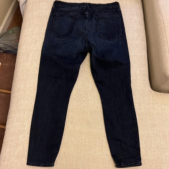 Good American Good Waist Crop Blue 025 size 15 - Picture 7 of 10